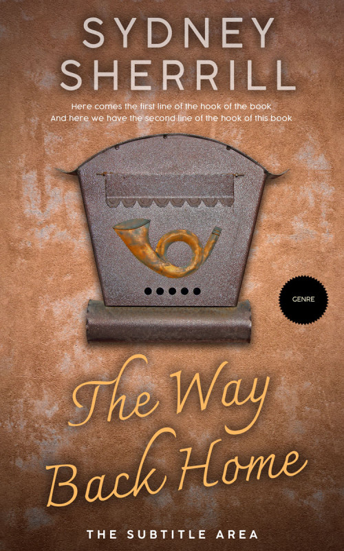 Pre Made Book Cover Roman Coffee