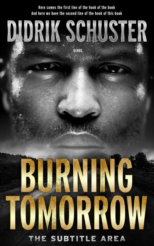 Pre Made Book Cover Rodeo Dust