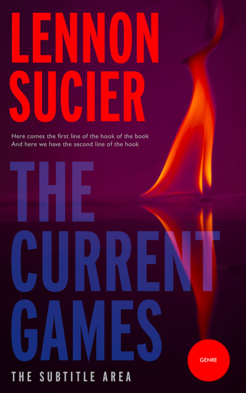 Pre Made Book Cover Loulou