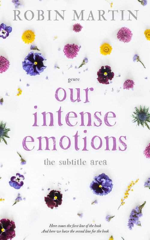 Pre Made Book Cover Athens Gray