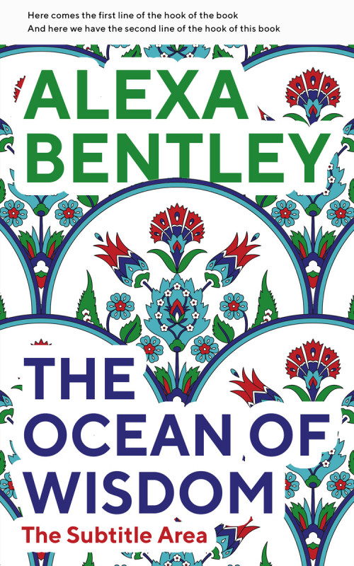 Pre Made Book Cover Cavern Pink