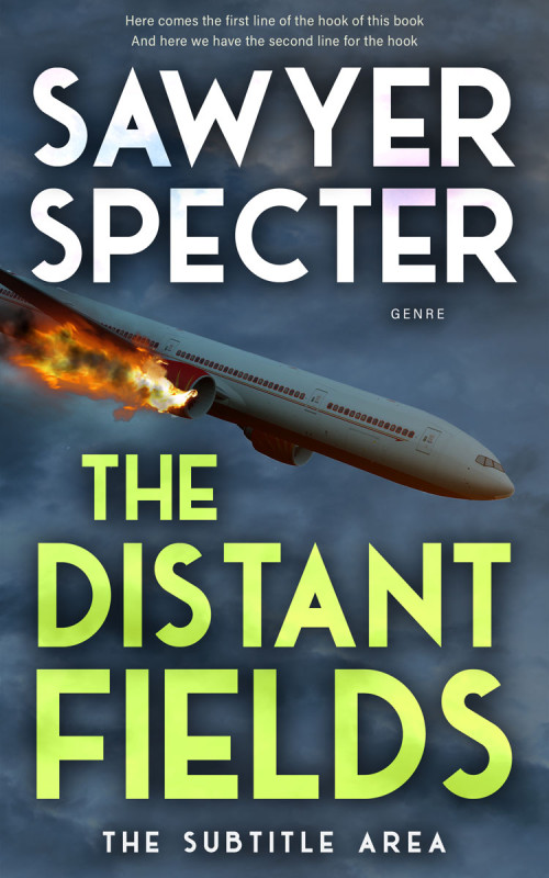 Pre Made Book Cover Oxford Blue