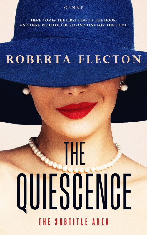 Pre Made Book Cover Albescent White