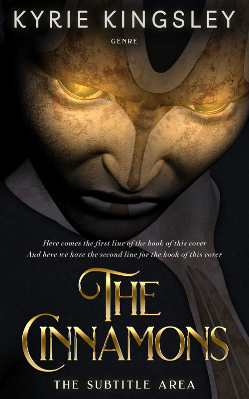 Pre Made Book Cover Cod Gray