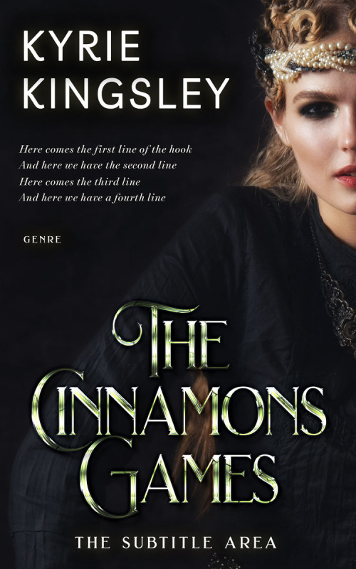 Pre Made Book Cover Woodsmoke