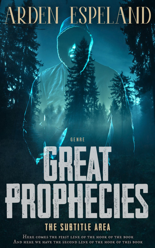 Pre Made Book Cover Tiber