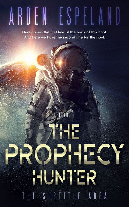 Pre Made Book Cover Steel Gray