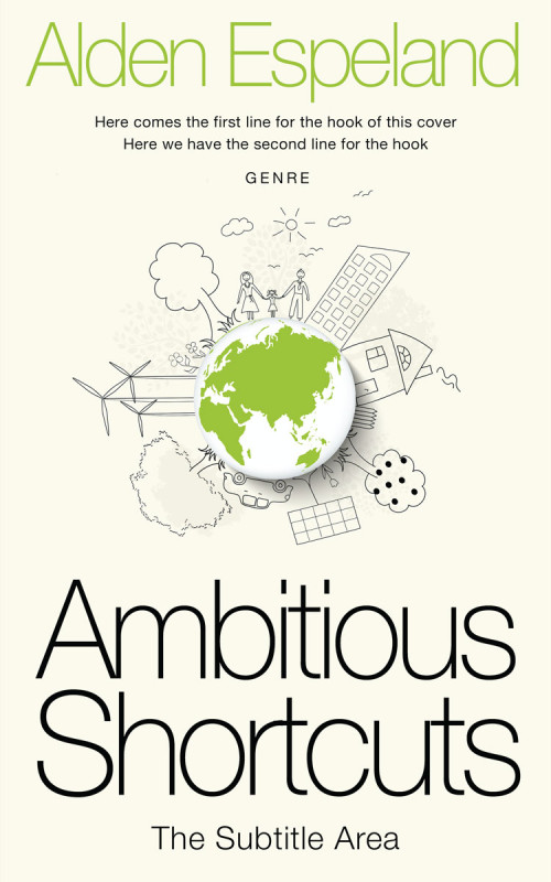 Pre Made Book Cover Bianca