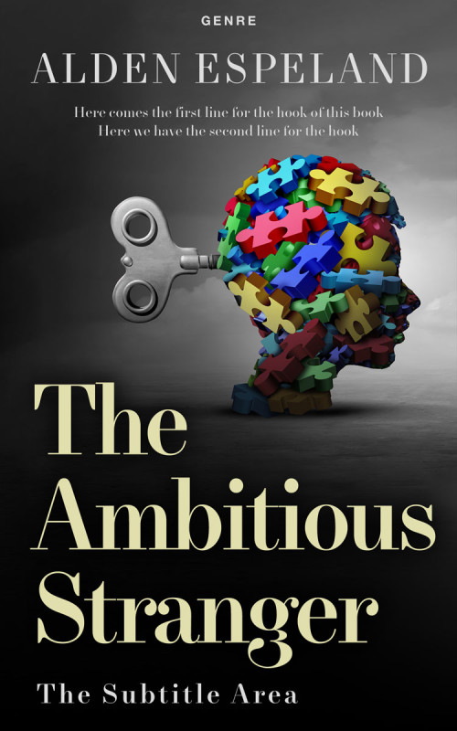 Pre Made Book Cover Shark