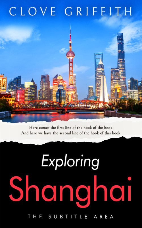 Pre Made Book Cover Cod Gray