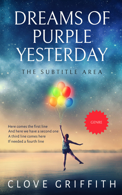 Pre Made Book Cover Blue Bayoux