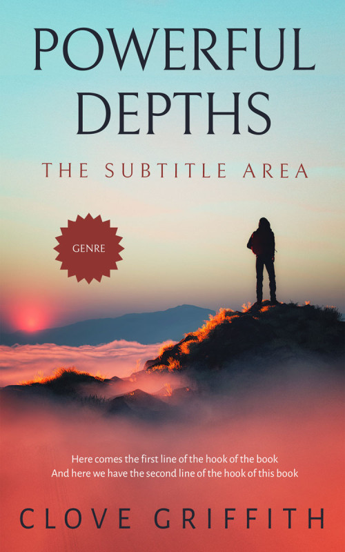 Pre Made Book Cover Green Spring