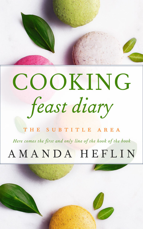 Pre Made Book Cover Pampas