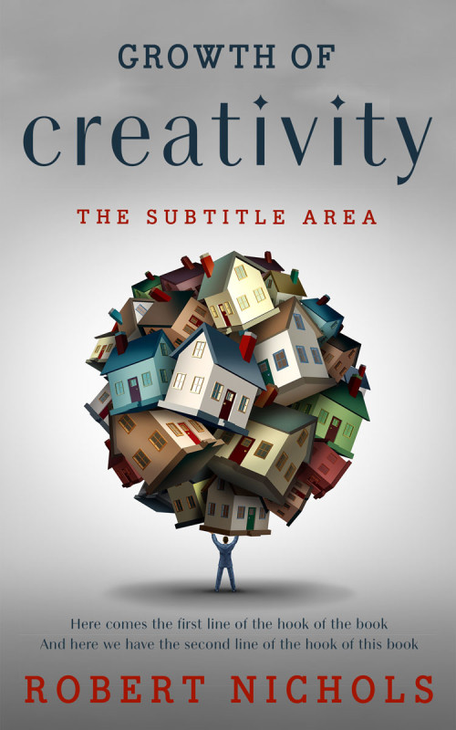 Pre Made Book Cover Cloud