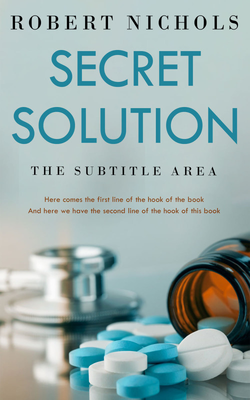 Pre Made Book Cover Submarine