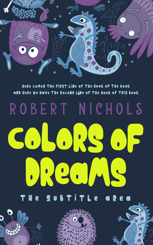 Pre Made Book Cover Cloud Burst