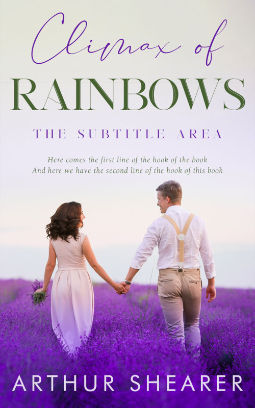 Pre Made Book Cover Honey Flower