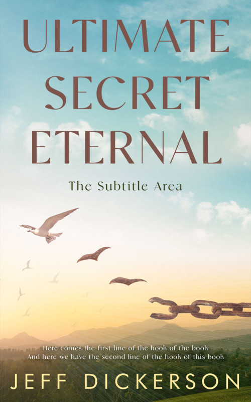 Pre Made Book Cover Paris White