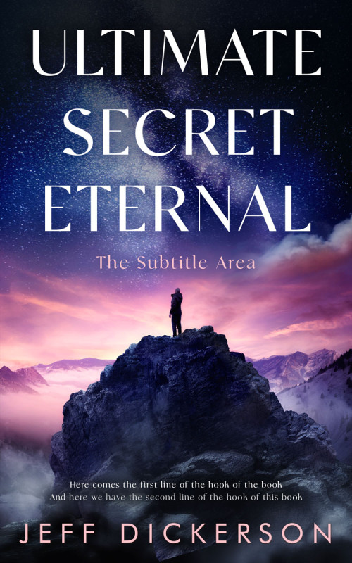 Pre Made Book Cover Mirage