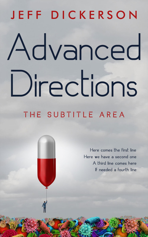 Pre Made Book Cover French Gray