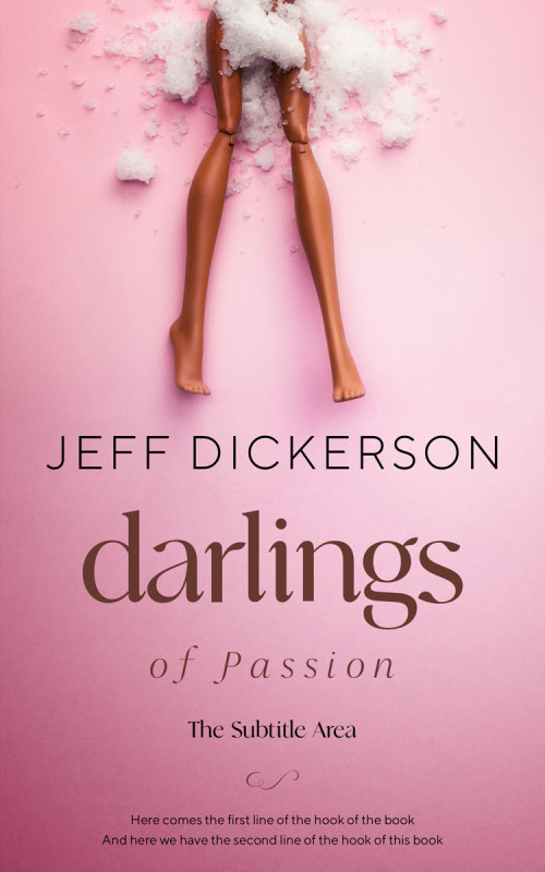 Pre Made Book Cover Beauty Bush