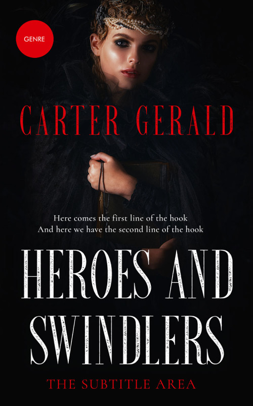 Pre Made Book Cover Woodsmoke