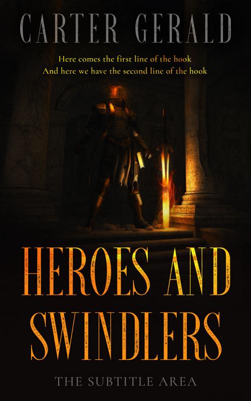 Pre Made Book Cover Zeus