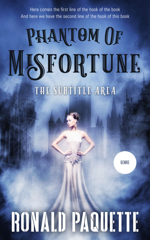 Pre Made Book Cover Kashmir Blue