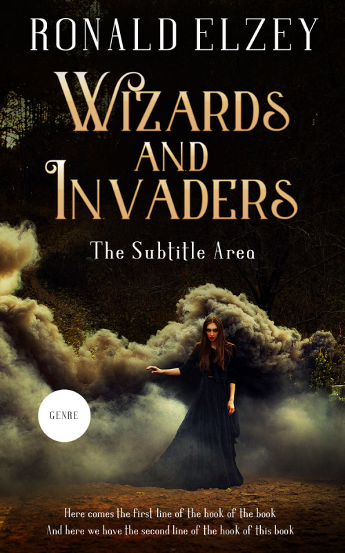 Pre Made Book Cover Night Rider