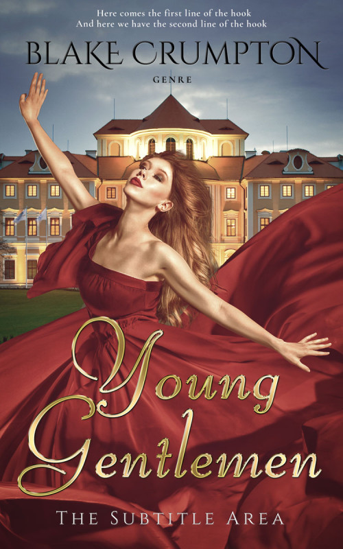 Pre Made Book Cover Congo Brown