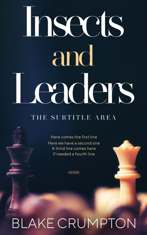 Pre Made Book Cover Mirage