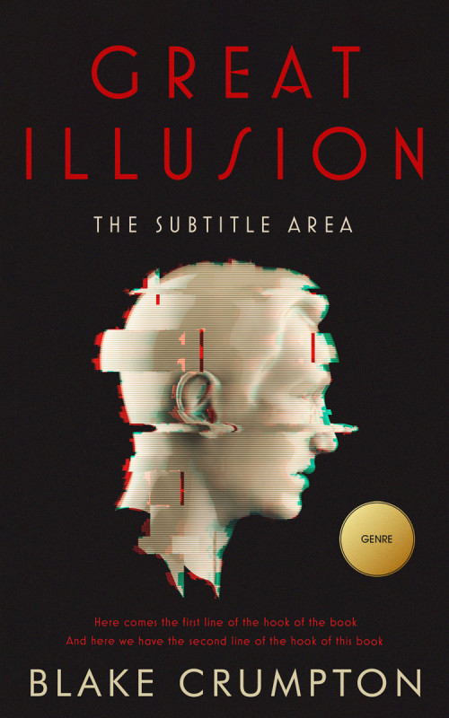 Pre Made Book Cover Sorrell Brown