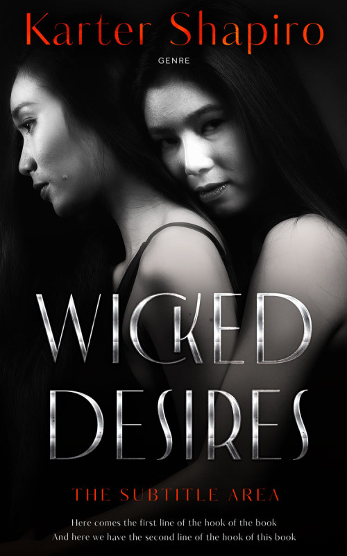 Pre Made Book Cover Cod Gray