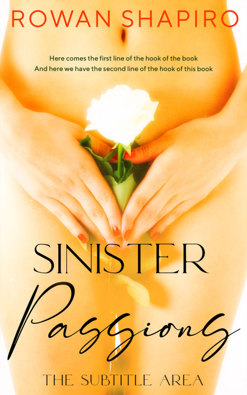 Pre Made Book Cover Salomie