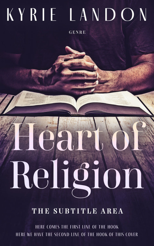 Pre Made Book Cover Bleached Cedar