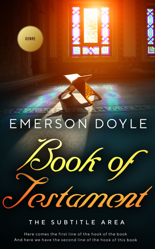 Pre Made Book Cover Di Serria