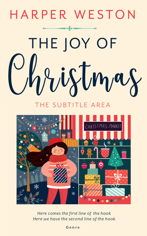 Pre Made Book Cover Blue Dianne