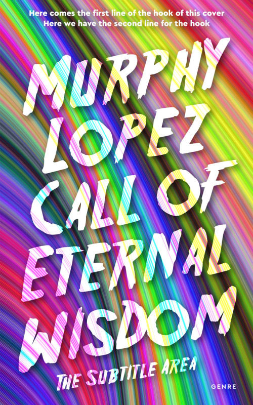 Pre Made Book Cover Trendy Pink