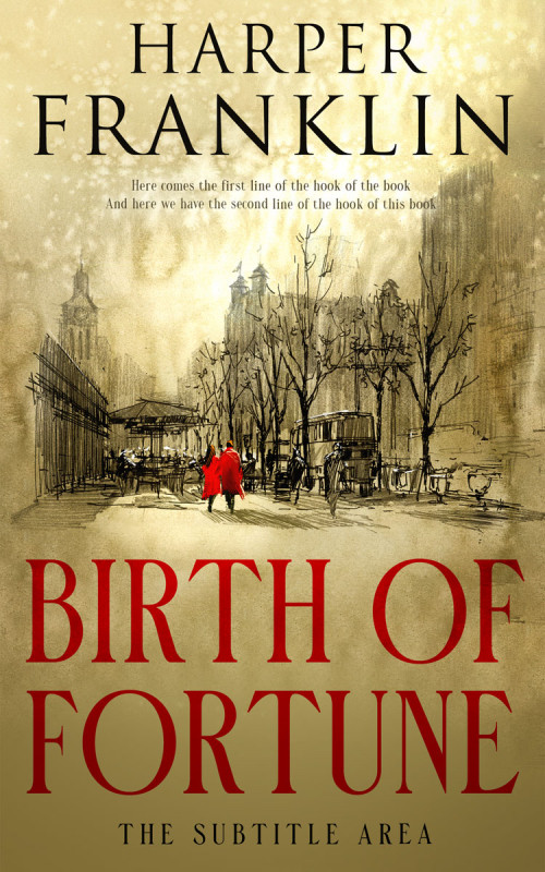 Pre Made Book Cover Barley Corn