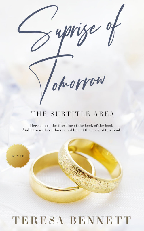 Pre Made Book Cover Cararra