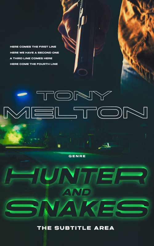 Pre Made Book Cover Outer Space