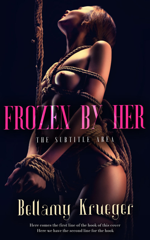 Pre Made Book Cover New York Pink