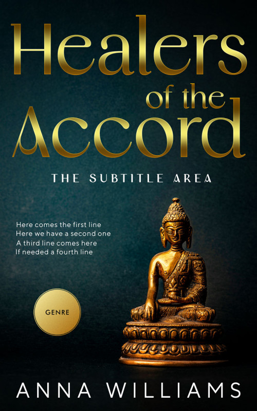 Pre Made Book Cover Aztec