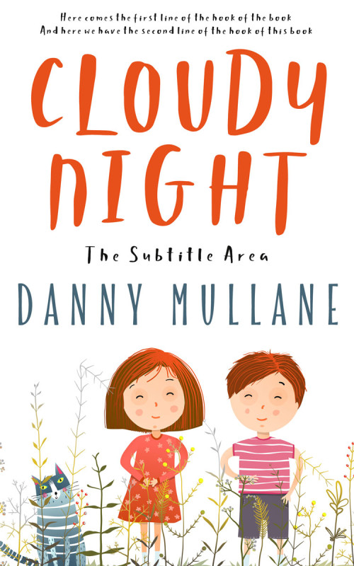 Pre Made Book Cover Bone