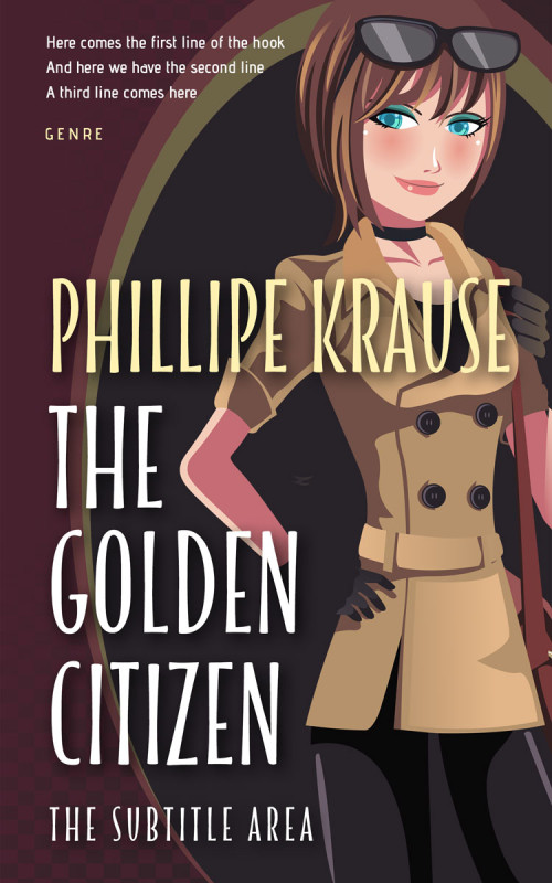 Pre Made Book Cover Thunder