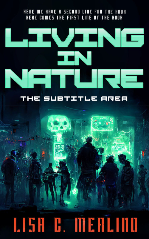 Pre Made Book Cover Spring Rain