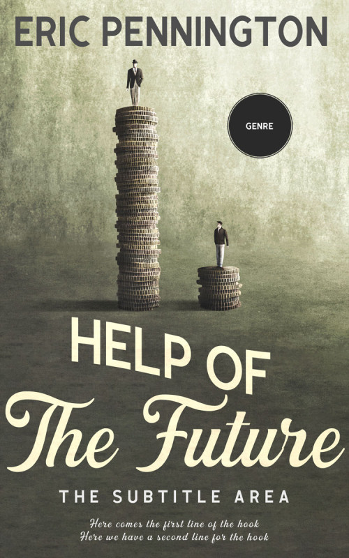 Pre Made Book Cover Fuscous Gray