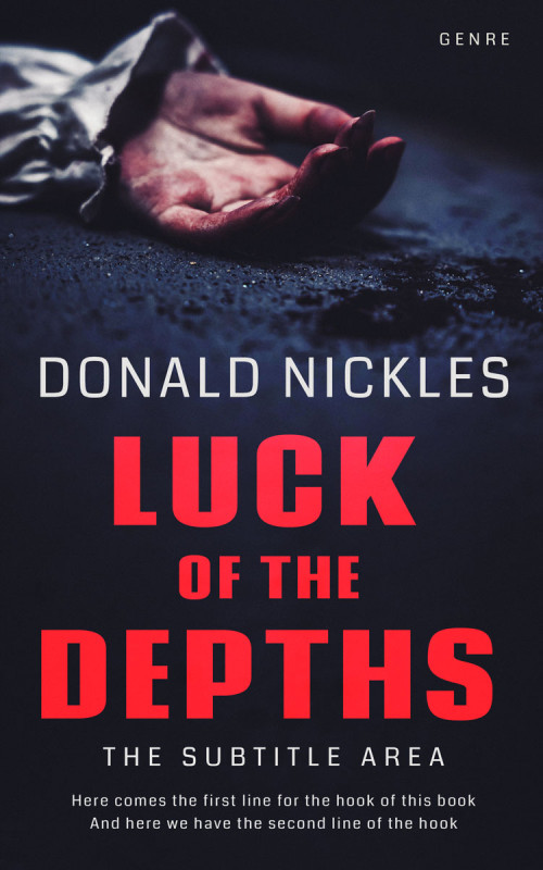 Pre Made Book Cover Steel Gray