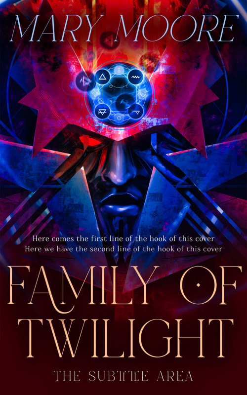 Pre Made Book Cover Loulou