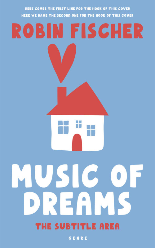 Pre Made Book Cover Polo Blue